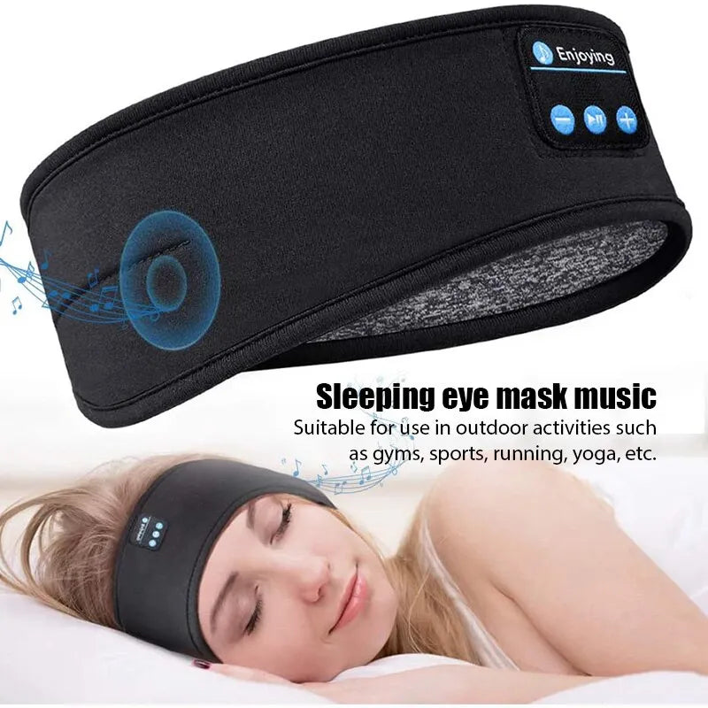 Headband Elastic Bluetooth Wireless Headphones