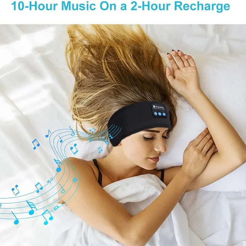 Headband Elastic Bluetooth Wireless Headphones