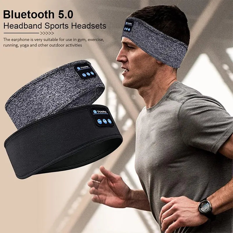 Headband Elastic Bluetooth Wireless Headphones