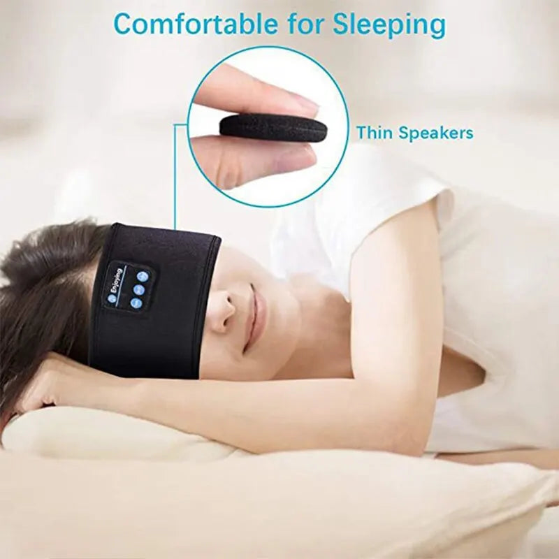 Headband Elastic Bluetooth Wireless Headphones